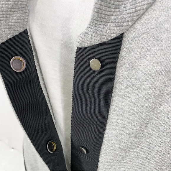 Lululemon Women’s Heather Grey Yin To My Yang Cardigan Fleece Jacket 6 S - Picture 7 of 10
